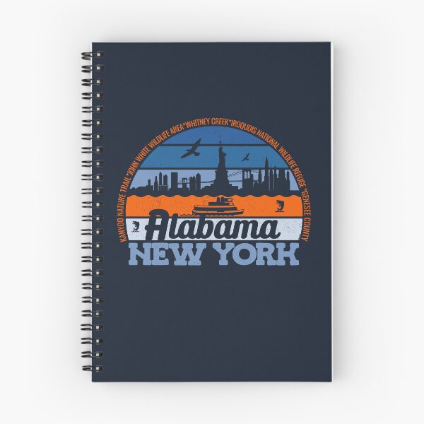 Item preview, Alabama New York Sunset Retro Vintage Local Pride Logo designed and sold by CRHPOD20.