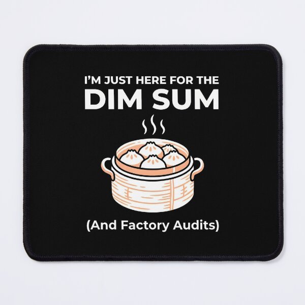 Item preview, Minimalist Bamboo Steamer Dim Sum Factory Audit Art designed and sold by SplashTastic.