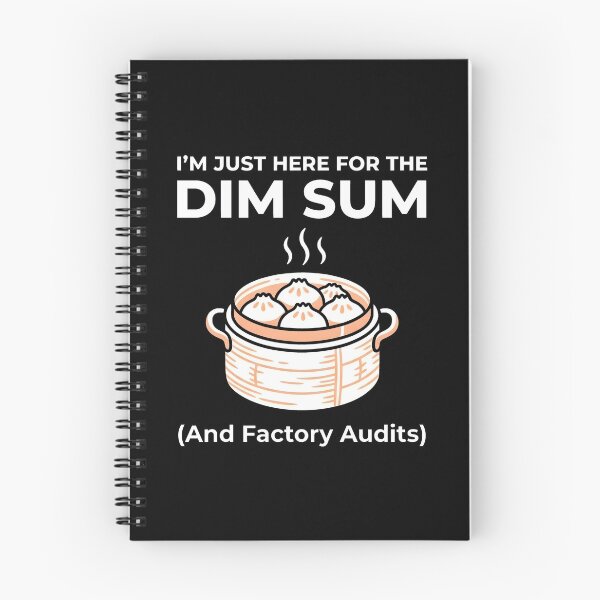 Item preview, Minimalist Bamboo Steamer Dim Sum Factory Audit Art designed and sold by SplashTastic.