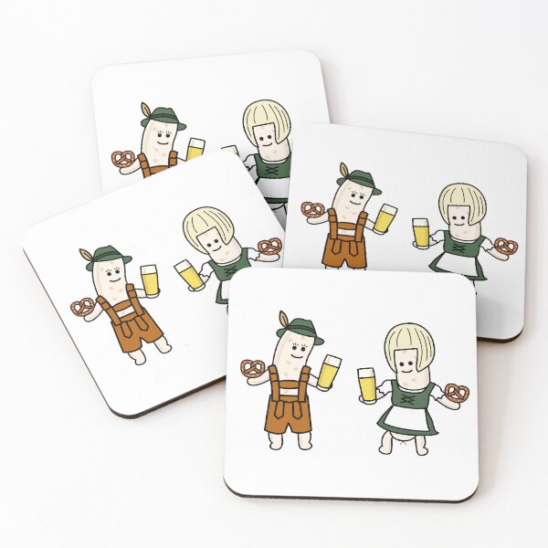 Item preview, Munich White Sausage Ladies in Oktoberfest designed and sold by Wurstlady.