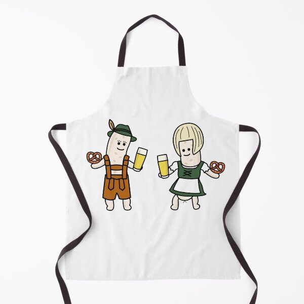 Item preview, Munich White Sausage Ladies in Oktoberfest designed and sold by Wurstlady.