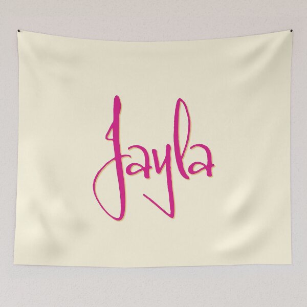 Item preview, JAYLA personalized type design designed and sold by CharlottePlaceArt.