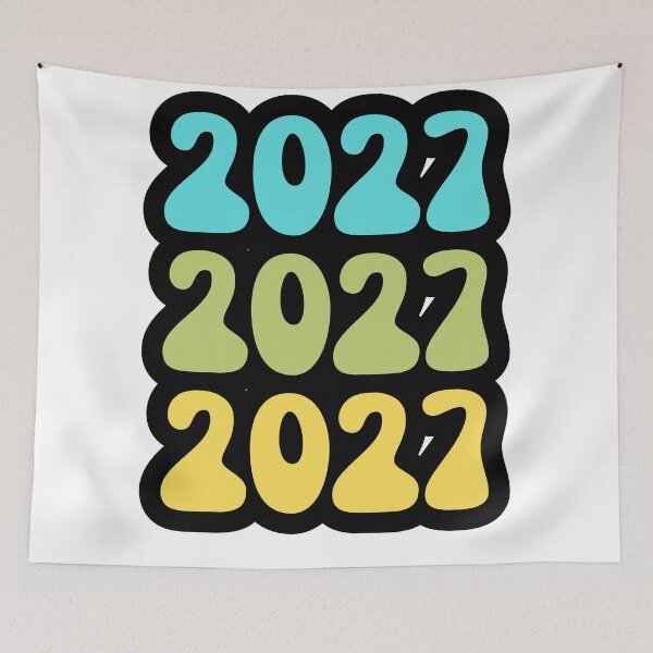 Item preview, 2027 Future Vibes Typography Design designed and sold by variant designer.