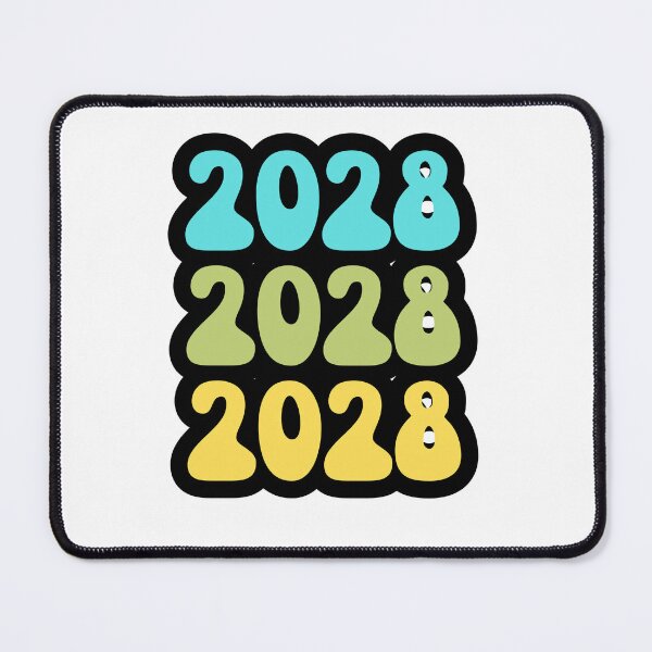 Item preview, 2028 Modern Birthday Typography Design designed and sold by variant designer.