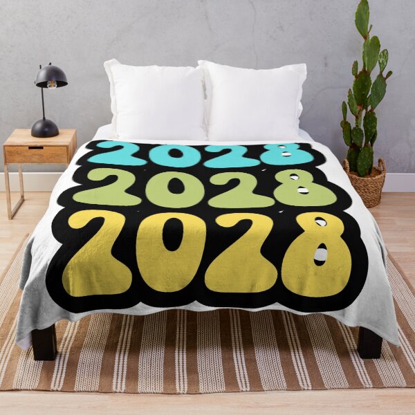 Item preview, 2028 Modern Birthday Typography Design designed and sold by variant designer.