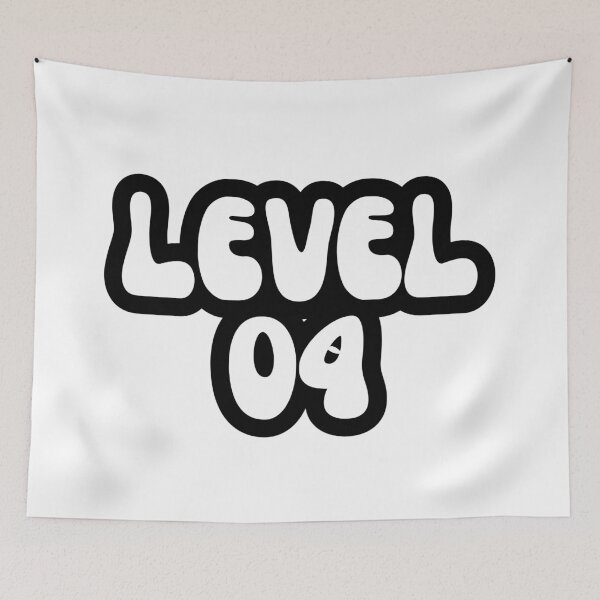 Item preview, Level 4 Gamer Vibes Typography Design designed and sold by variant designer.