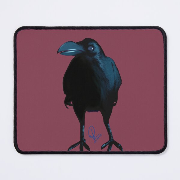 Item preview, Gothic Raven Illustration Dark Academic Crow Art Print designed and sold by Rhapsodic1290.