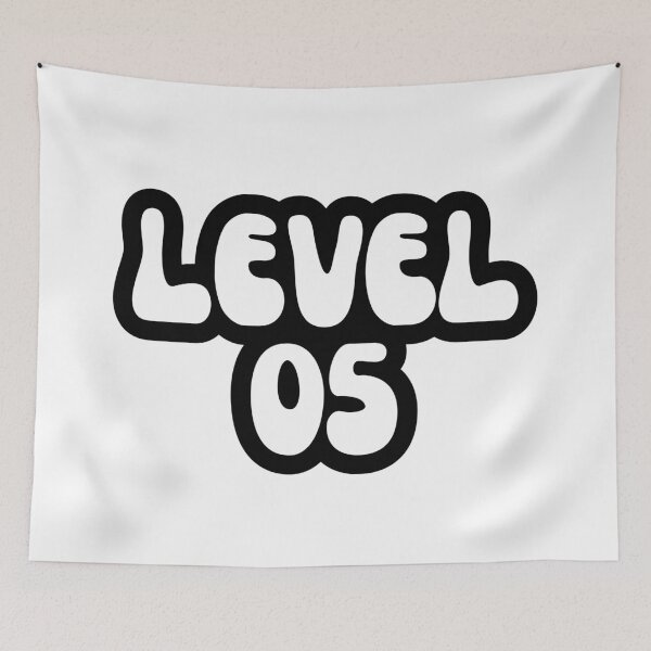Item preview, Level 5 Gaming Typography Design designed and sold by variant designer.