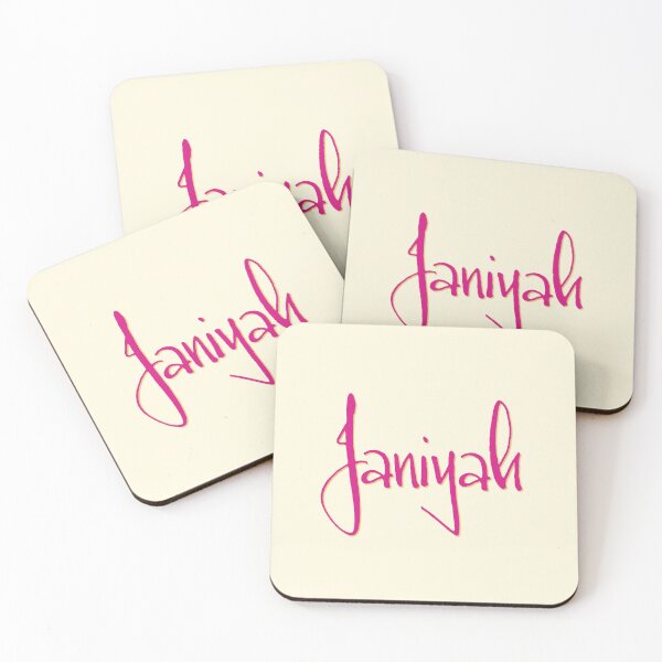 Item preview, JANIYAH personalized type design designed and sold by CharlottePlaceArt.