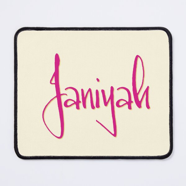 Item preview, JANIYAH personalized type design designed and sold by CharlottePlaceArt.