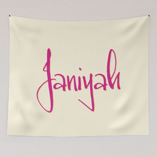 Item preview, JANIYAH personalized type design designed and sold by CharlottePlaceArt.