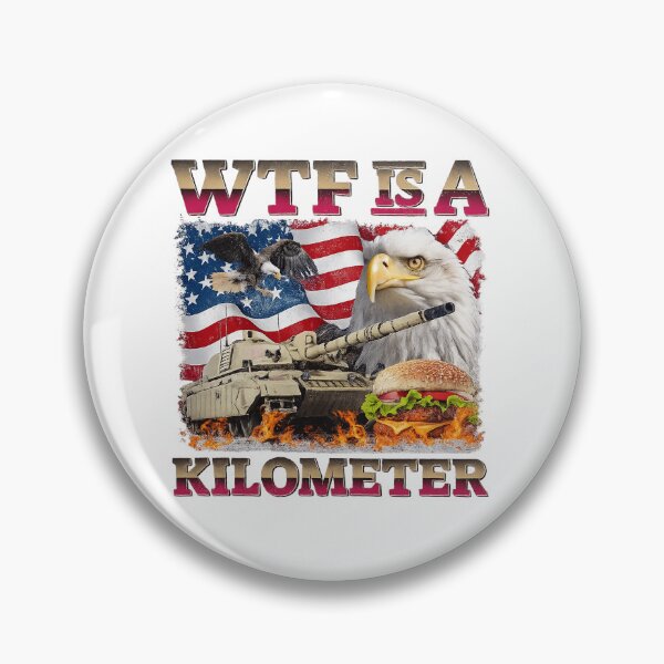 Item preview, Funny 4th of July WTF is a Kilometer designed and sold by kennedy-brook.