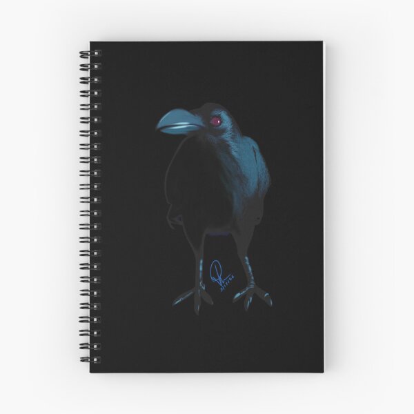 Item preview, Gothic Raven Red Eyes Dark Academia Crow Art Print designed and sold by Rhapsodic1290.
