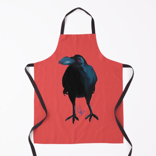 Item preview, Gothic Raven Red Eyes Dark Academia Crow Art Print designed and sold by Rhapsodic1290.