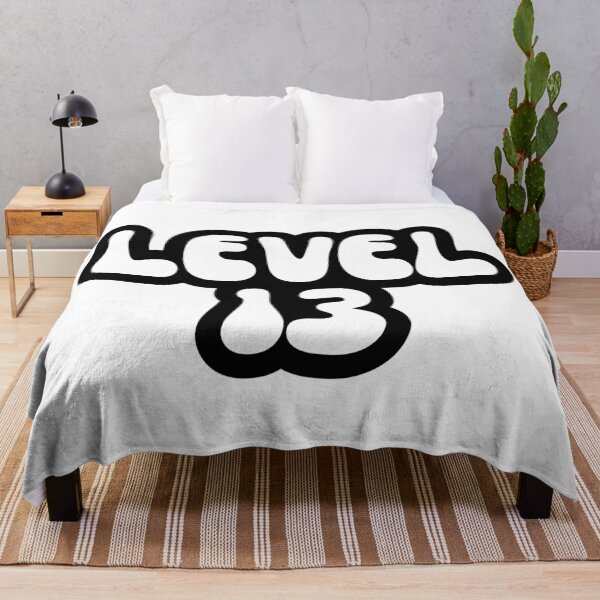 Item preview, Level 13 Gamer Vibes Typography Design designed and sold by variant designer.
