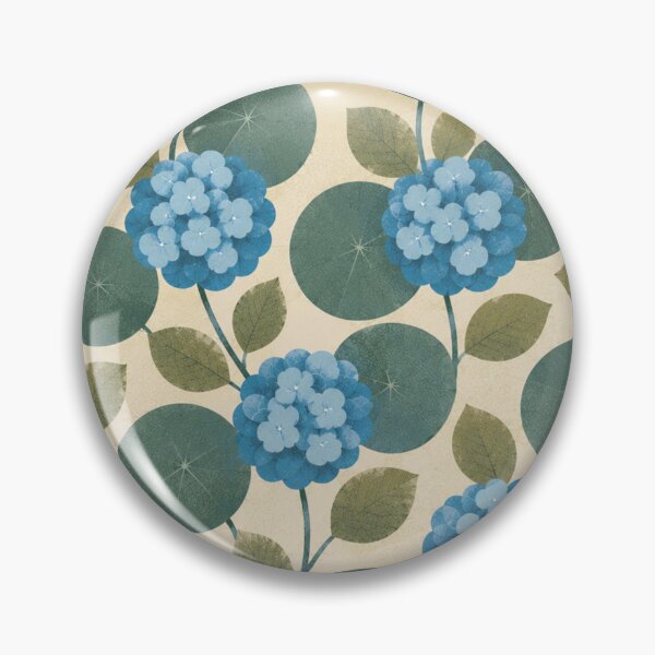 Item preview, Blue Hydrangea Pattern designed and sold by mellow-koko.