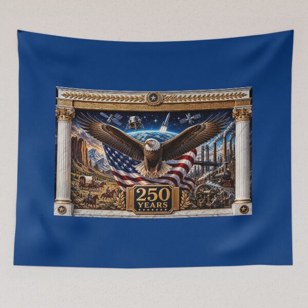Item preview, United States Of America 250th Anniversary Eternal AI Concept Art by Xzendor7 designed and sold by Xzendor7 Digital Art Creations.