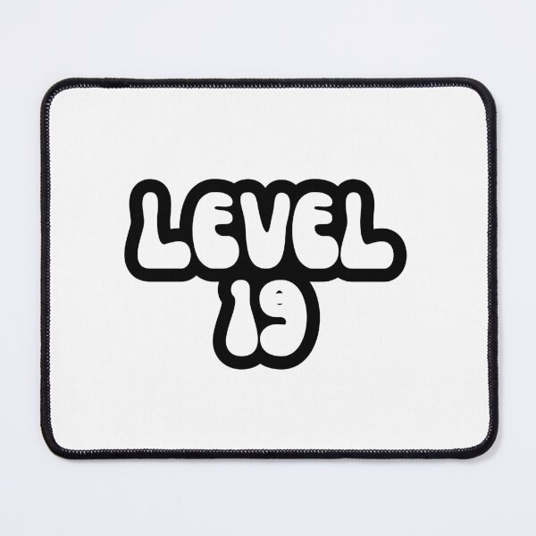 Item preview, Level 19 Gamer Typography Design designed and sold by variant designer.