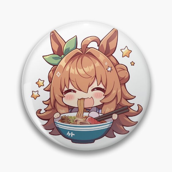 Item preview, Taiki Shuttle Uma Musume Kawaii Ramen Happy Sprint designed and sold by mildaclairmo.