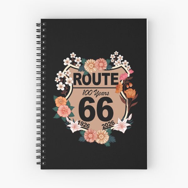 Item preview, Route 66 100th Anniversary Vintage Floral Centennial 1926 - 2026 designed and sold by FernaRoje.