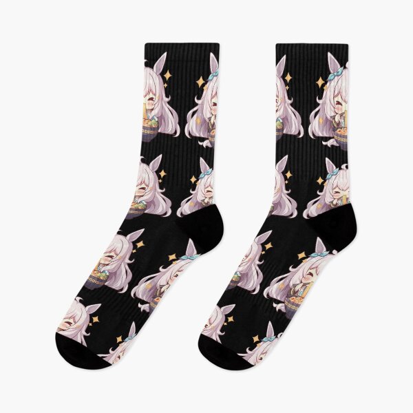 Item preview, Biwa Hayahide Uma Musume Pretty Derby Sparkling Ramen Smile designed and sold by mildaclairmo.