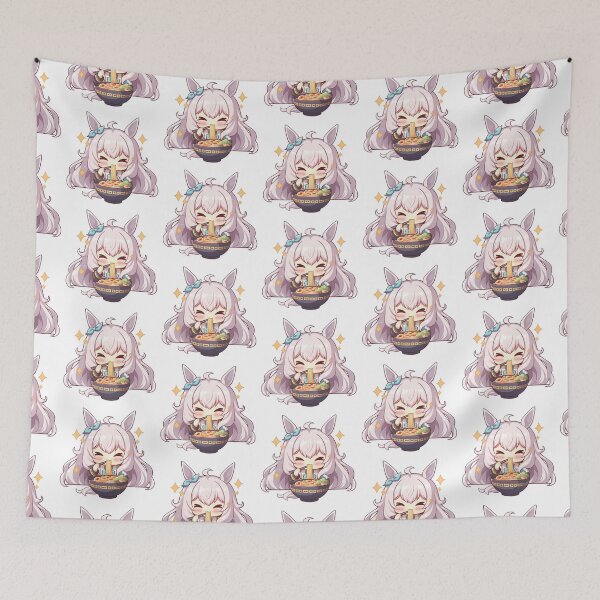 Item preview, Biwa Hayahide Uma Musume Pretty Derby Sparkling Ramen Smile designed and sold by mildaclairmo.