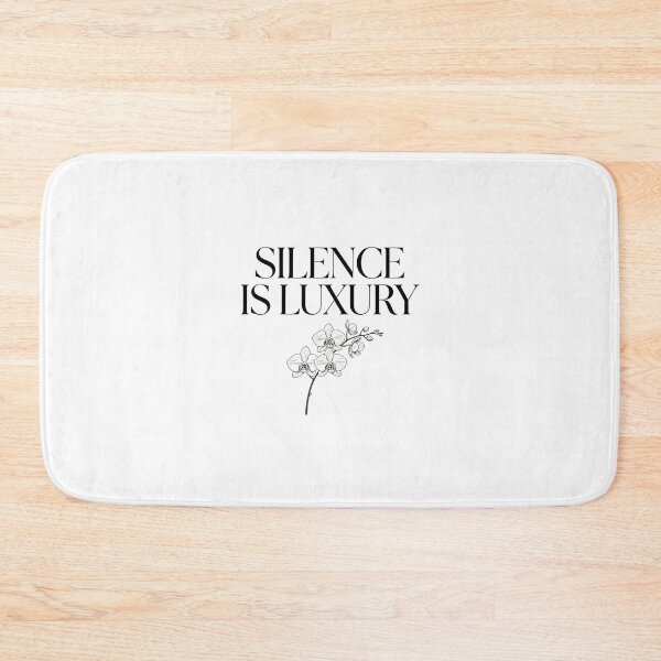 Item preview, Silence Is Luxury designed and sold by Arty Art.