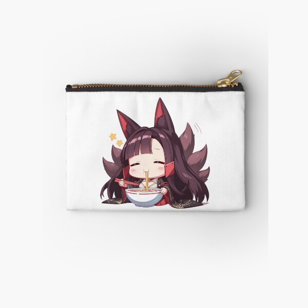 Item preview, Akagi Azur Lane Chibi Ramen Fox Shrine Comfort designed and sold by mildaclairmo.