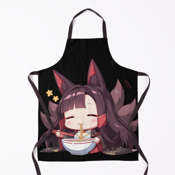 Item preview, Akagi Azur Lane Chibi Ramen Fox Shrine Comfort designed and sold by mildaclairmo.