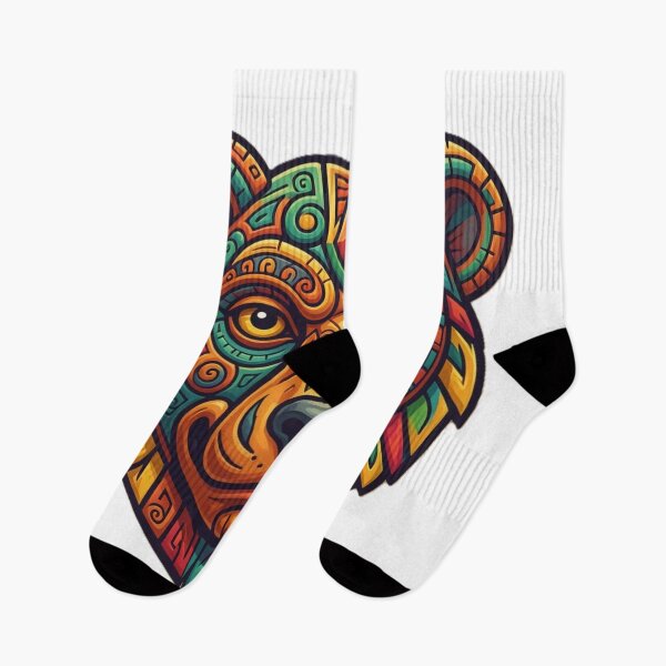 Item preview, Mayan Bear Face designed and sold by Kirrindy Designs.