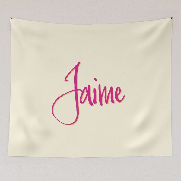 Item preview, JAIME personalized type design designed and sold by CharlottePlaceArt.