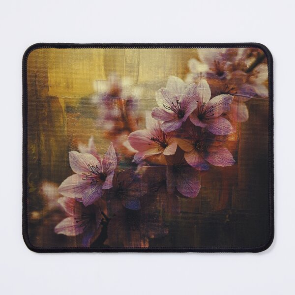 Item preview, Golden Hour Blossom | Painterly Cherry Branch Floral Print Копировать designed and sold by CunningMaskPrints.