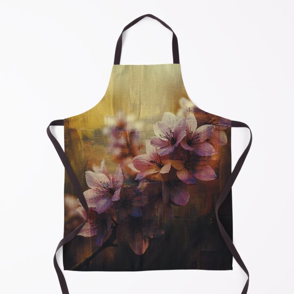 Item preview, Golden Hour Blossom | Painterly Cherry Branch Floral Print Копировать designed and sold by CunningMaskPrints.