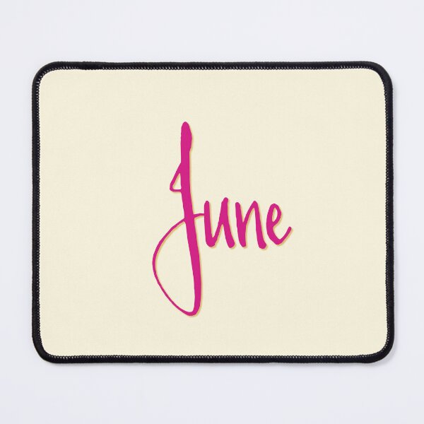 Item preview, JUNE personalized type design designed and sold by CharlottePlaceArt.