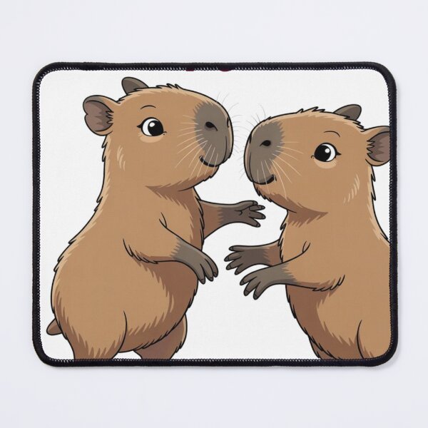 Item preview, Cute Adorable Capybara Twins designed and sold by JocartyGifts.