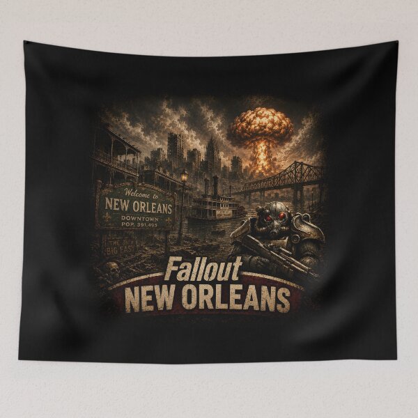 Item preview, Fallout New Orleans | Swamp Wasteland Edition designed and sold by RockyLambda.