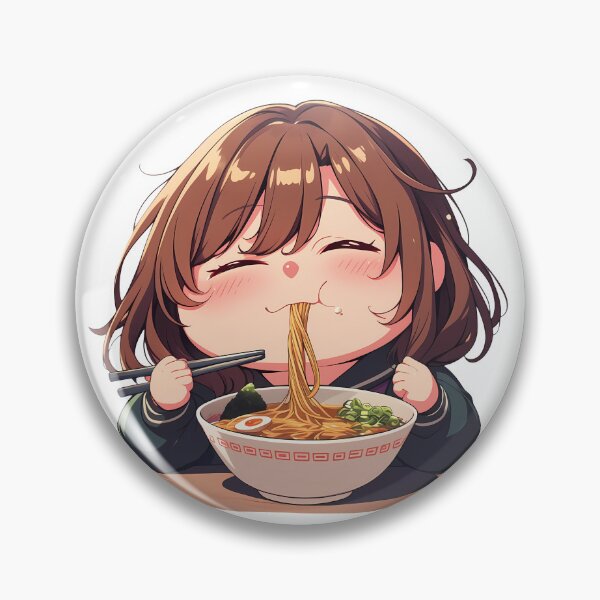 Item preview, Sumi Sakurasawa Rent A Girlfriend Chibi Ramen Smile designed and sold by mildaclairmo.