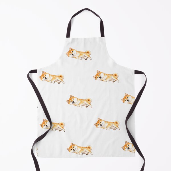 Item preview, Just Chilin' Shiba Inu - Relaxing Lazy Dog illustration designed and sold by MattariShibaInu.