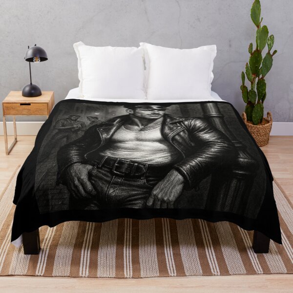 Item preview, Gay Leather Bar Backstreet Daddy Tom of Finland Clothing Leather Man Tribute Gay Art designed and sold by ItsAKinkThing.