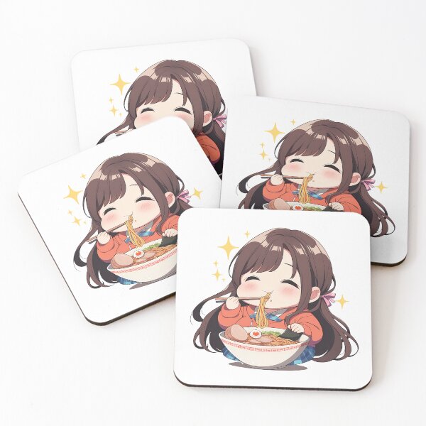 Artikelvorschau, Mizuhara Chizuru Rent A Girlfriend Kawaii Ramen Happy Slurp entworfen und verkauft von mildaclairmo.