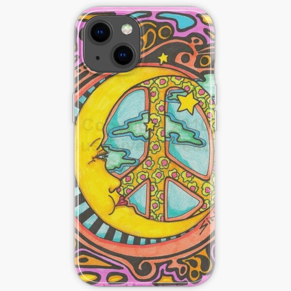 Hippie 4 iPhone Soft Case