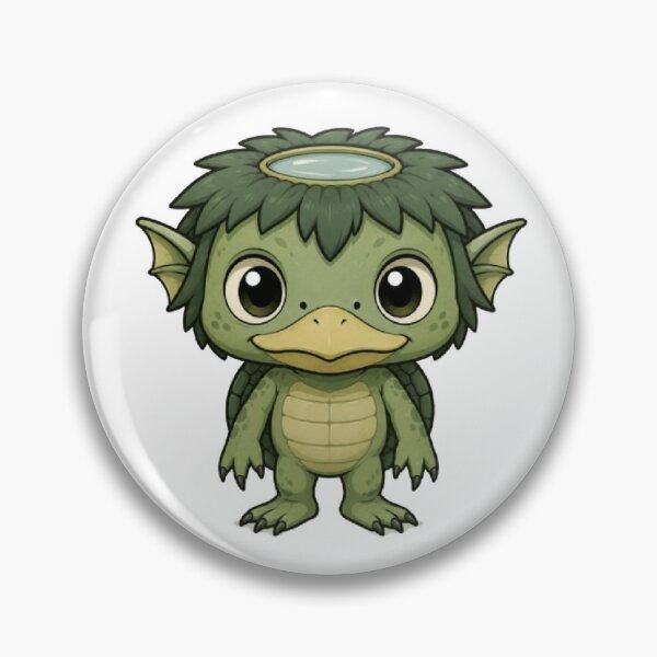 Item preview, Kappa Cryptid Mascot Design designed and sold by The Dark Files.
