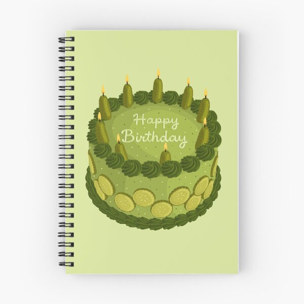 Item preview, Funny Pickle Birthday Cake Design designed and sold by The Home Of Pink Peach.