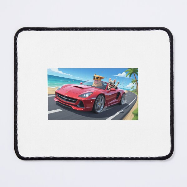 Item preview, Dogs Driving a Sports Car designed and sold by KHLN.