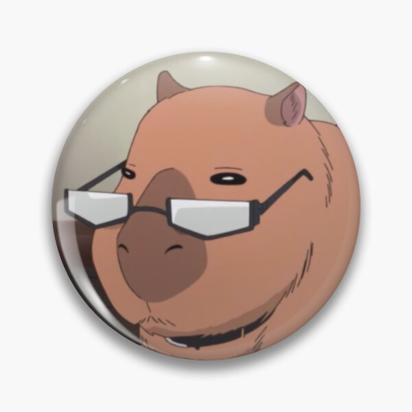 Item preview, World Trigger Capybara with Glasses designed and sold by taroxstudio.