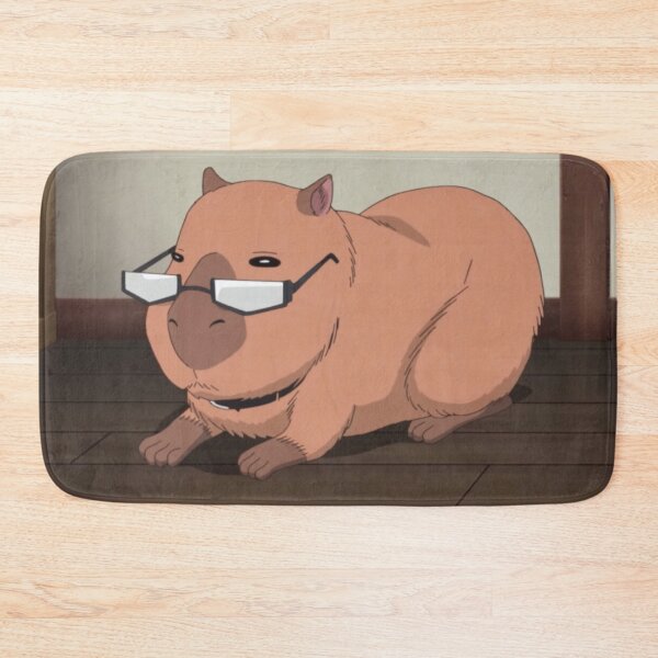 Item preview, World Trigger Capybara with Glasses designed and sold by taroxstudio.