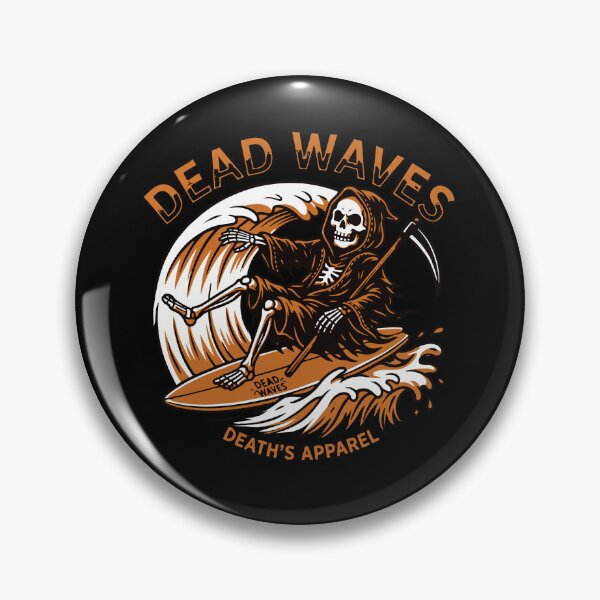 Item preview, ead Waves Grim Reaper Surf designed and sold by Brexmore3.