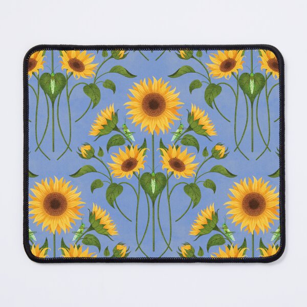 Item preview, Sunflowers and Grasshoppers designed and sold by Caitie-M.