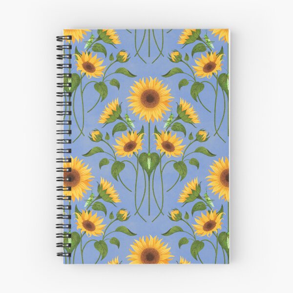 Item preview, Sunflowers and Grasshoppers designed and sold by Caitie-M.
