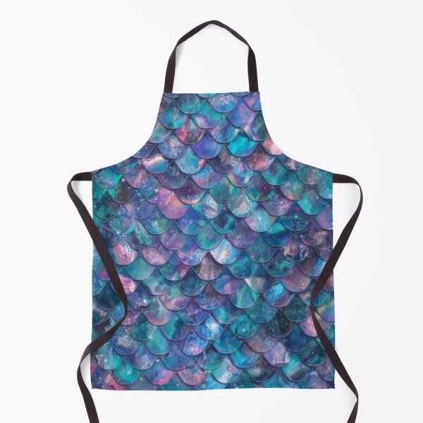 Item preview, Pink Blue Mermaid Print designed and sold by SeaStarMermaids.